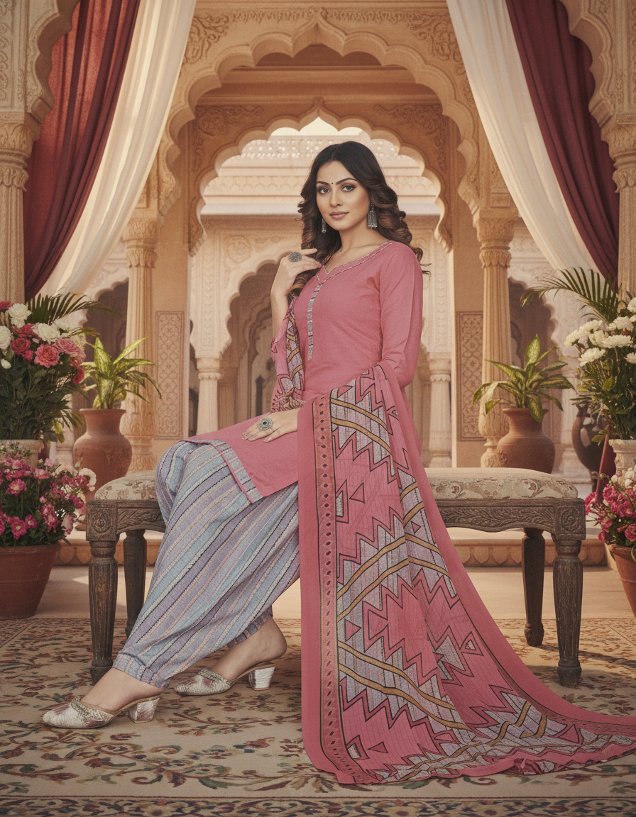 Cotton churidar material