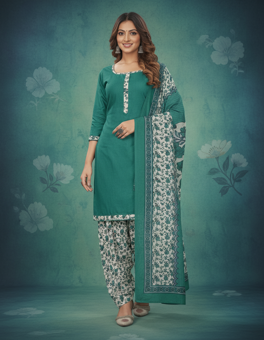 Cotton churidar material