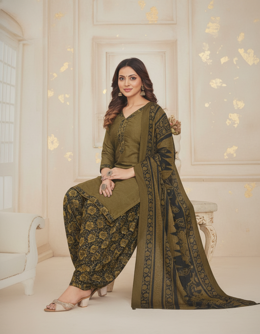 Cotton churidar material