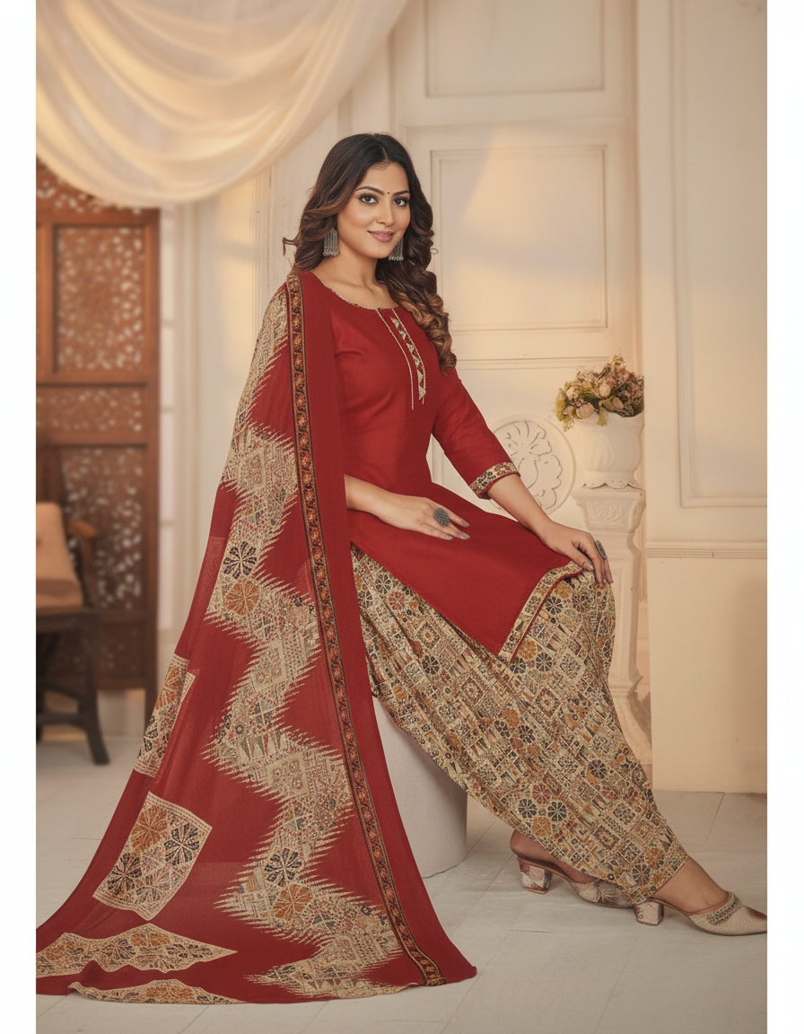 Cotton churidar material