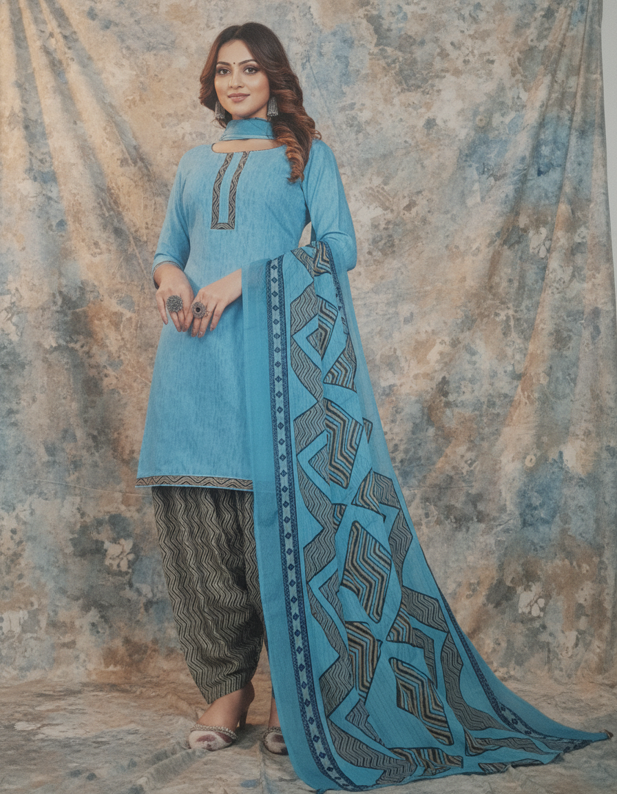 Cotton churidar material